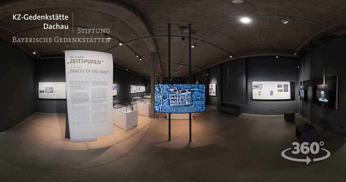 KZ-Gedenkstätte Dachau virtuelle 360° Ausstellung Zeitspuren